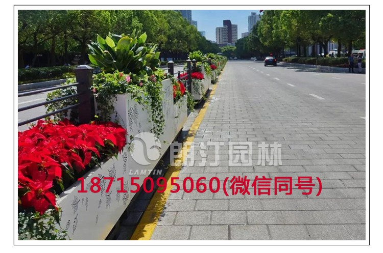 道路隔离花箱春泥花箱